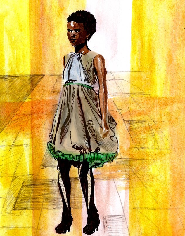 Bora Aksu - lfw aw 2011 - jenny robins