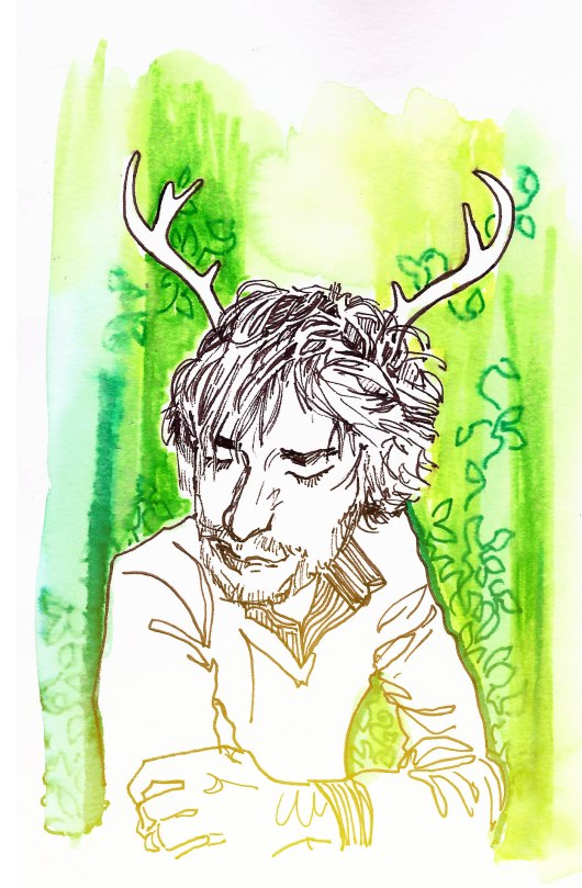 Portrait of Ian for the Facebook project. 2013 jenny robins