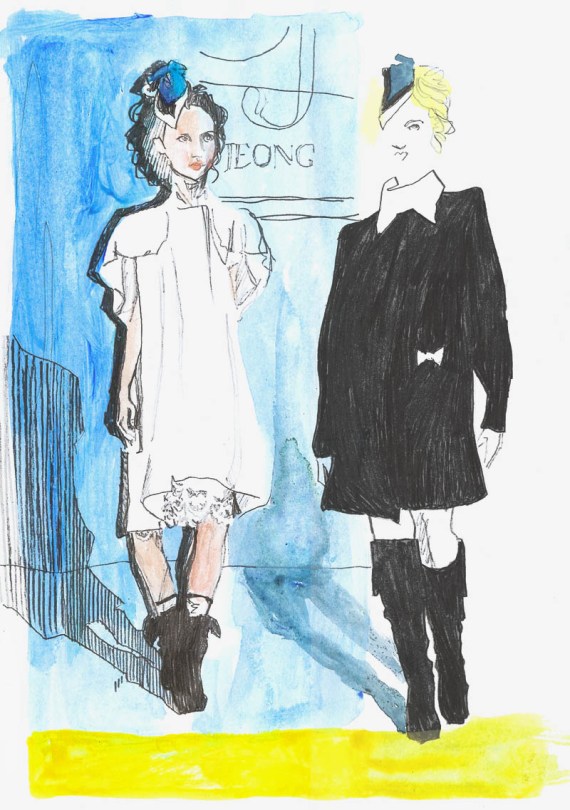 Eun Jeong - lfw aw 2011 - jenny robins