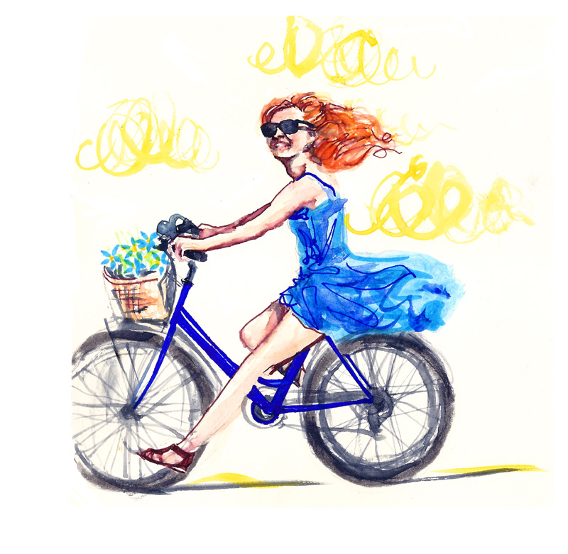 jenny robins - emily bicycle