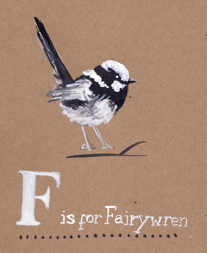 jenny robins - F is for fairywren