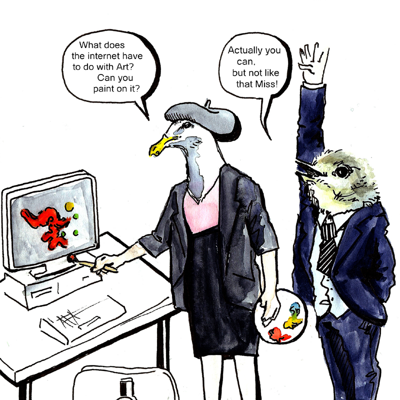 jenny robins - IOE - art on the internet