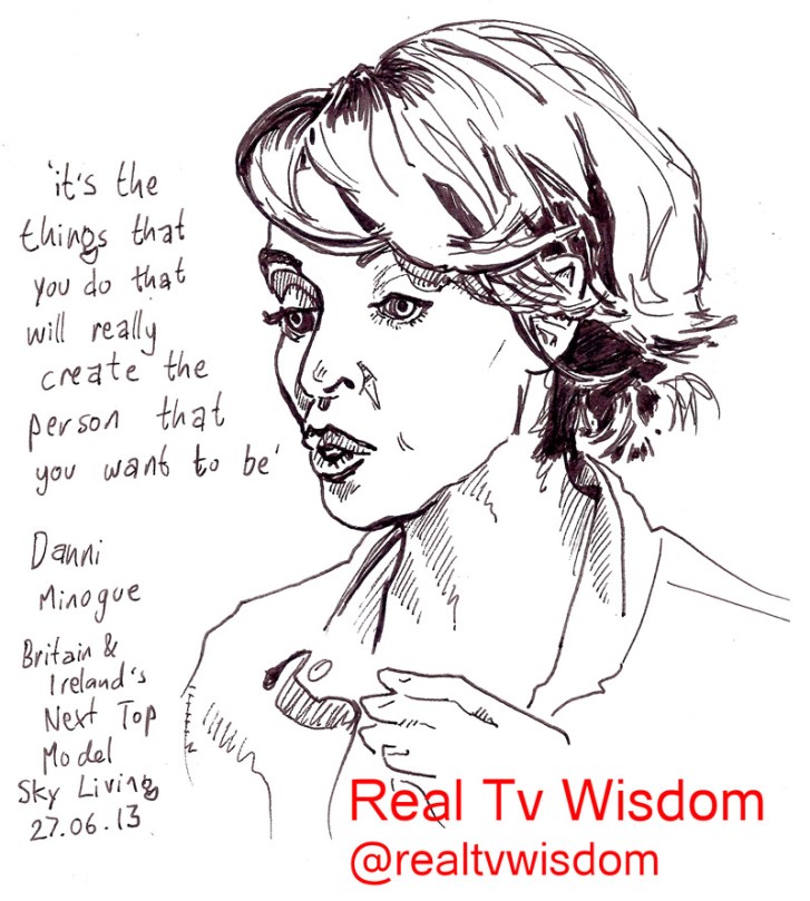 real tv wisdom - jenny robins - danni minogue - bintm