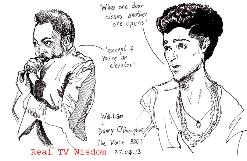 real tv wisdom - jenny robins - the voice - william - danny odonoghue