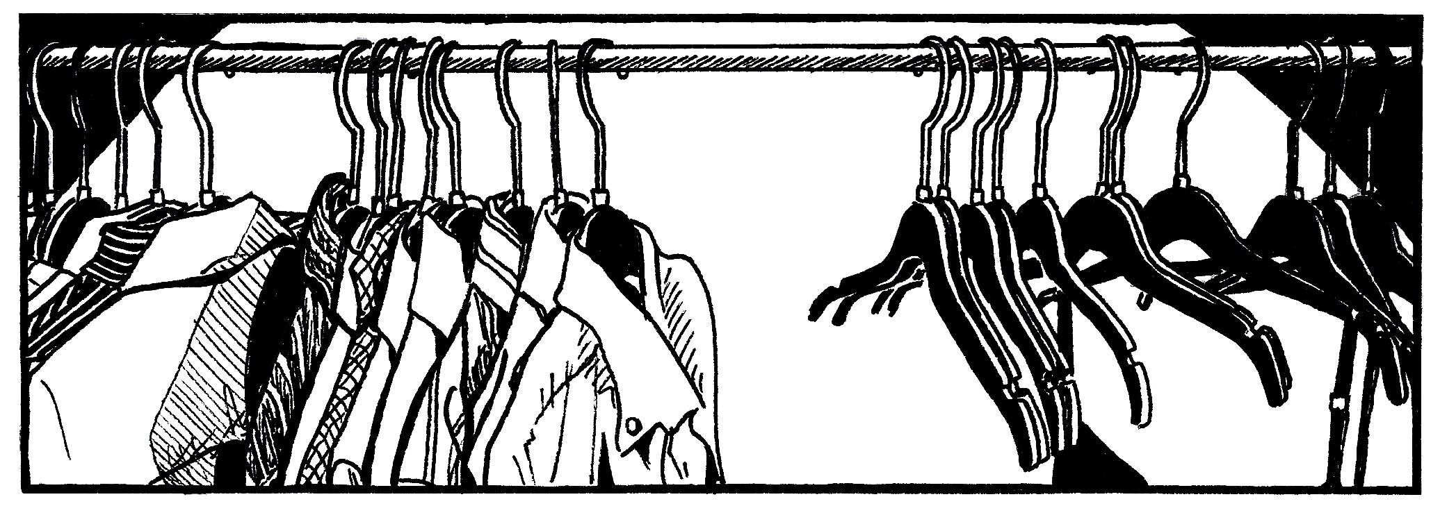 jenny robins - comic - coat hangers